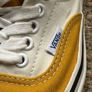 VANS ERA 95 DX (ANAHEIM FACTORY) unisex M 7.0 W 8.5 color saffron yellow